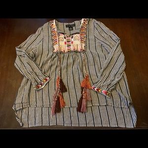 Hi-lo Boho tunic XL